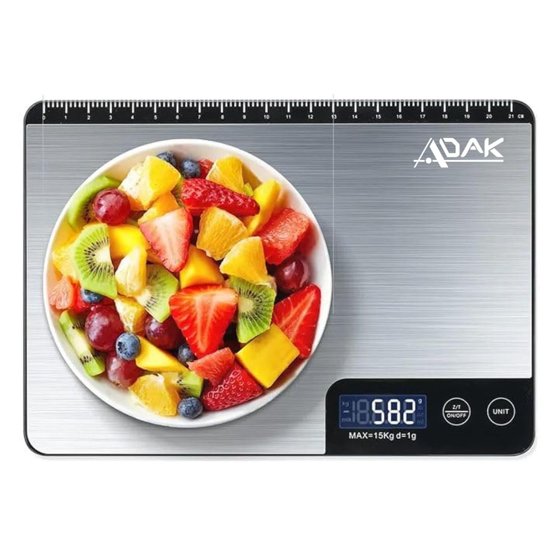 ADAK Precision Digital Kitchen Scale 15 kg